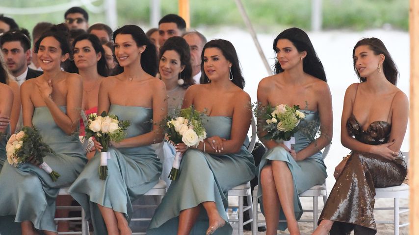 Bei Hochzeit: Bella Hadid, Kendall & Hailey Bieber ultrahot