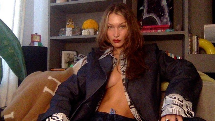 Gewagtes Dekolleté! Model Bella Hadid lässt tief blicken