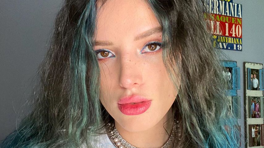 Blaue Veränderung: Bella Thorne wagt ein krasses Umstyling!