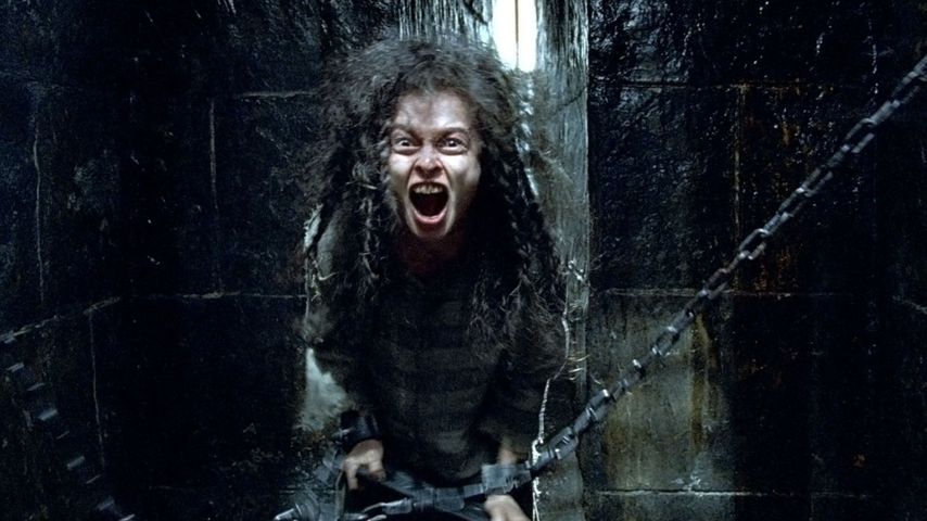 Szene aus "Harry Potter und der Orden des Phönix" mit Helena Bonham Carter als Bellatrix Lestrange
