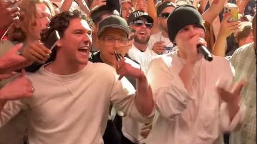 Netz rastet aus: Belmont Cameli tanzt neben The Kid Laroi