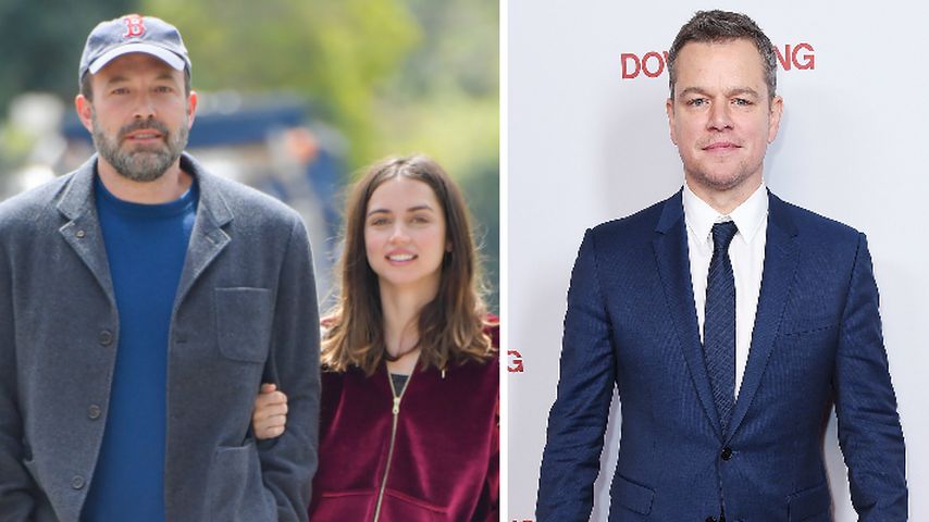Ben Affleck turtelt mit Ana bei Doppel-Date mit Matt Damon