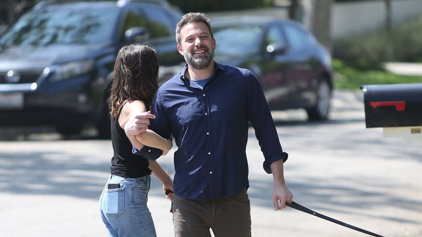 Turtel-Pics: So happy hat man Ben Affleck lang nicht gesehen