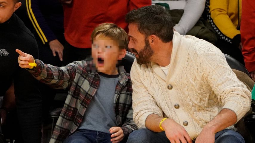 Ben Affleck mit seinem Sohn Samuel