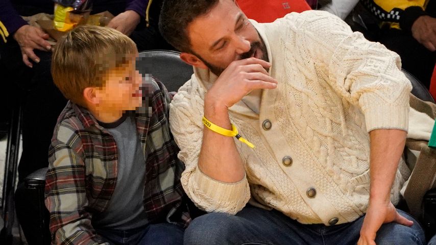 Ben Affleck mit seinem Sohn Samuel