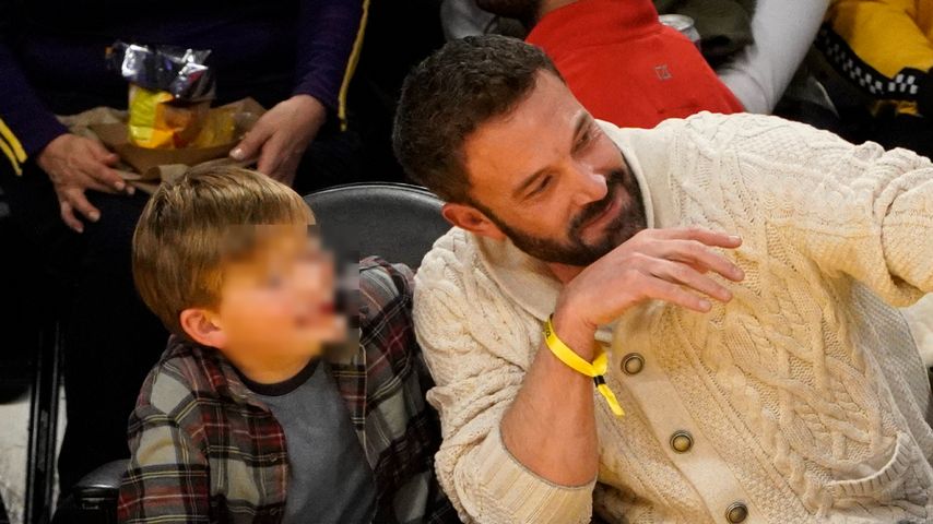 Ben Affleck mit seinem Sohn Samuel