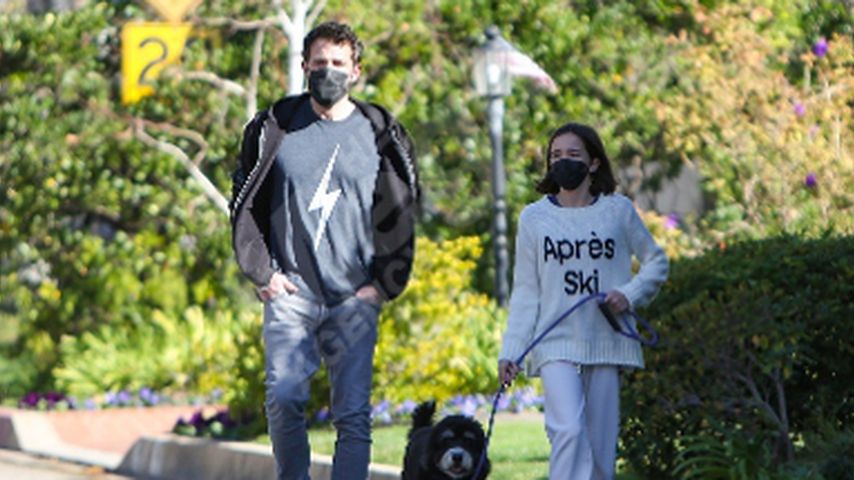 Familientag: Ben Affleck mit Tochter Seraphina unterwegs