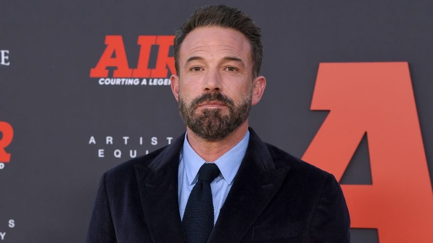 Keine Ehekrise? Ben Affleck strahlt auf dem Weg zur Arbeit