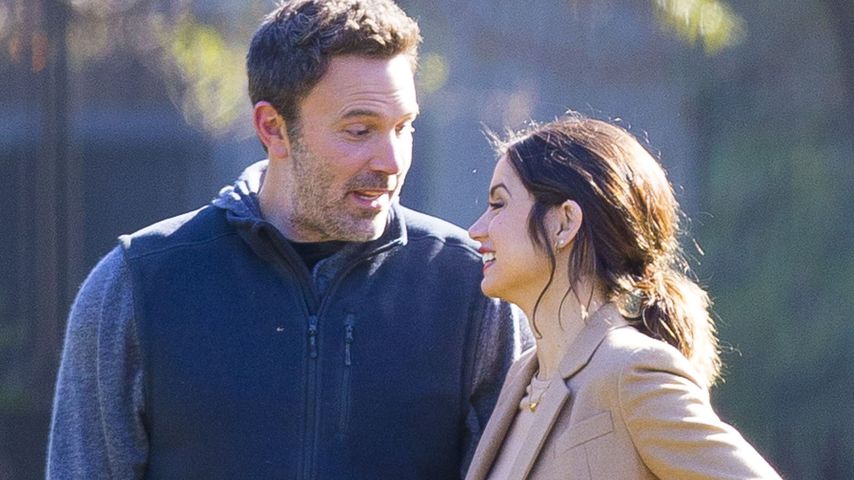 Schauspieler Ben Affleck und Schauspielerin Ana de Armas im November 2019