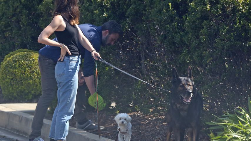 Ben Affleck und Ana DeArmas im April 2020