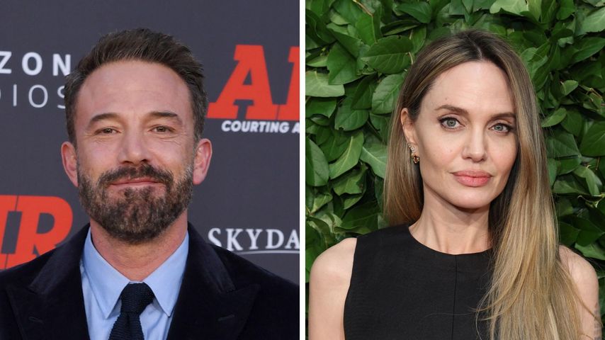 Collage: Ben Affleck und Angelina Jolie