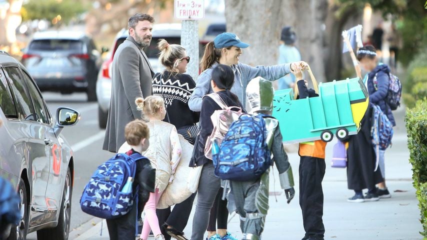 Ben Affleck und Jennifer Garner mit ihren Kids an Halloween 2019