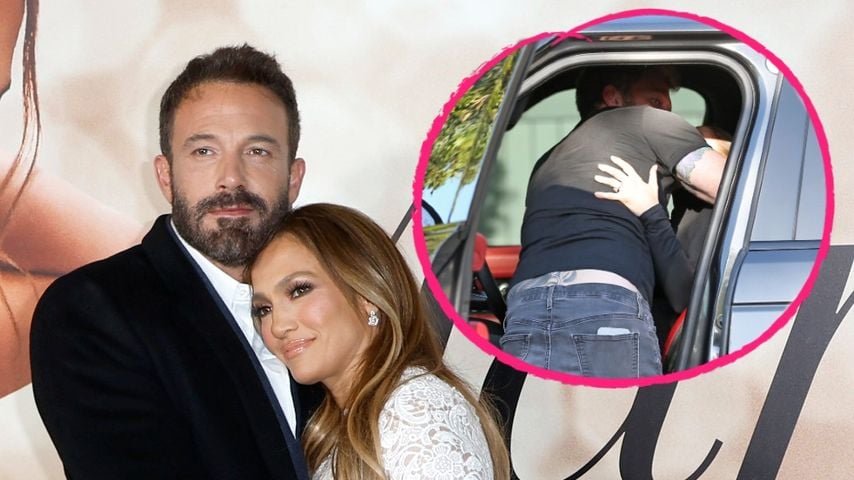 Total verliebt: Hier knutschen J.Lo und Ben Affleck wild rum