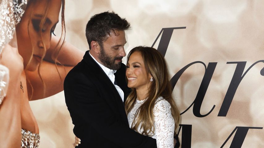 Ben Affleck und Jennifer Lopez bei der "Marry Me"-Premiere im Februar 2022 in Los Angeles