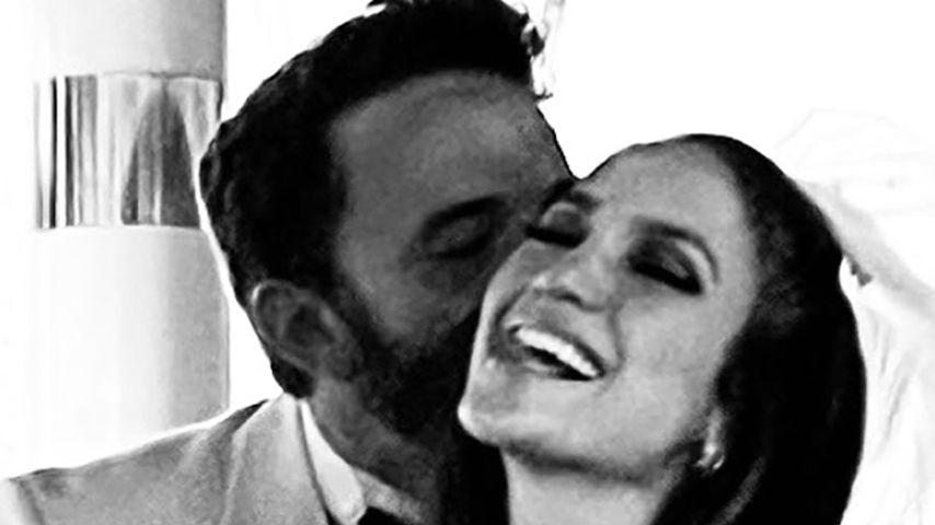 Ben Affleck und Jennifer Lopez bei ihrer Hochzeit