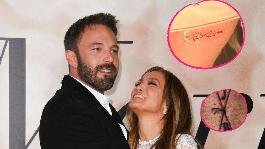 Jennifer Lopez und Ben Affleck zeigen neue Liebes-Tattoos!