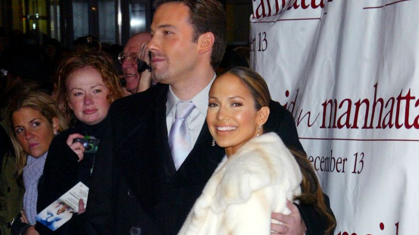 Ben Affleck und Jennifer Lopez im Jahr 2002