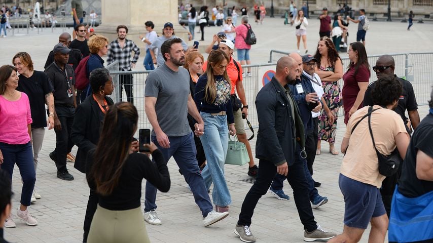 Ben Affleck und Jennifer Lopez in Paris, 2022