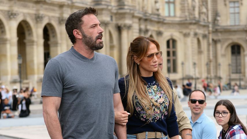 Ben Affleck und Jennifer Lopez in Paris im Juli 2022