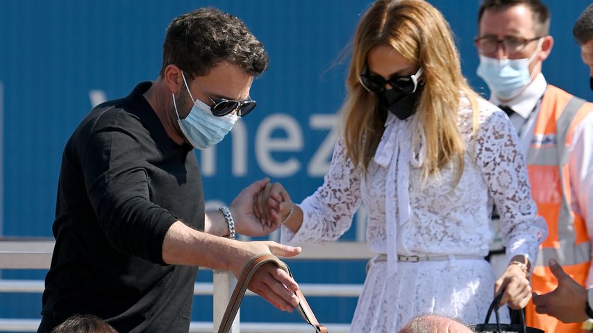 Ben Affleck und Jennifer Lopez in Venedig im September 2021