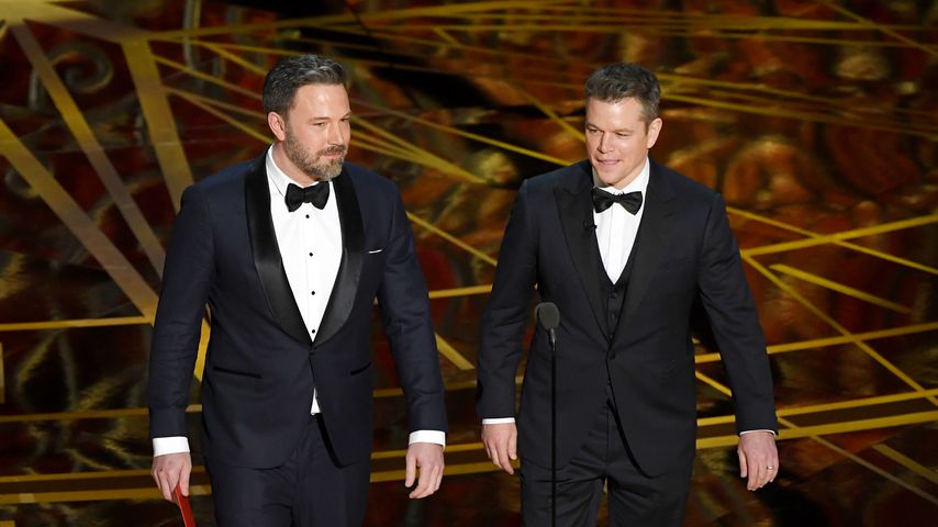 Ben Affleck und Matt Damon, 2017