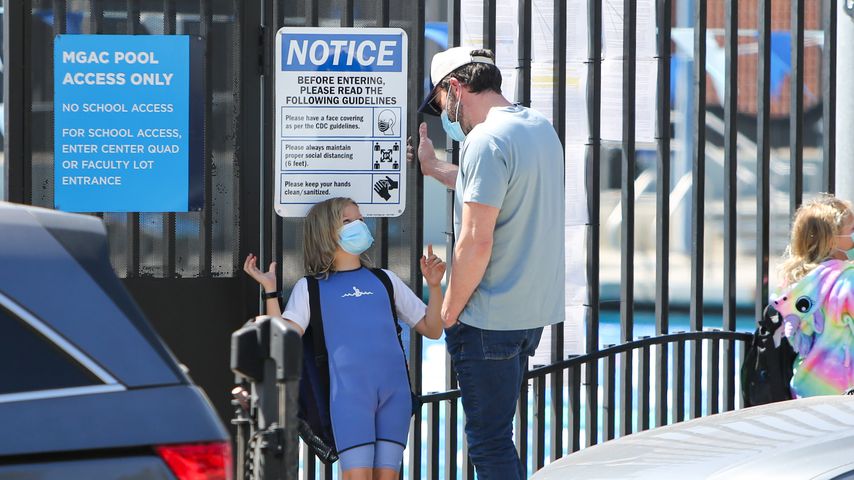 Ben Affleck und sein Sohn Samuel