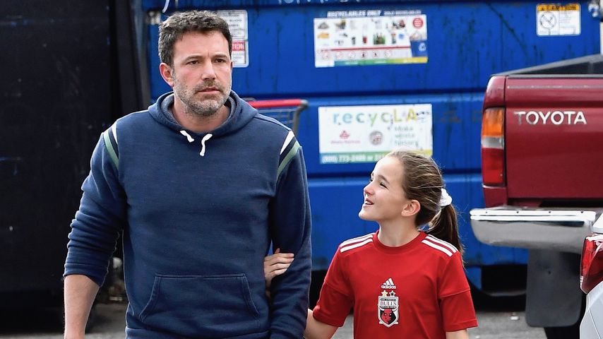 Ben Affleck und seine Tochter im Dezember 2019