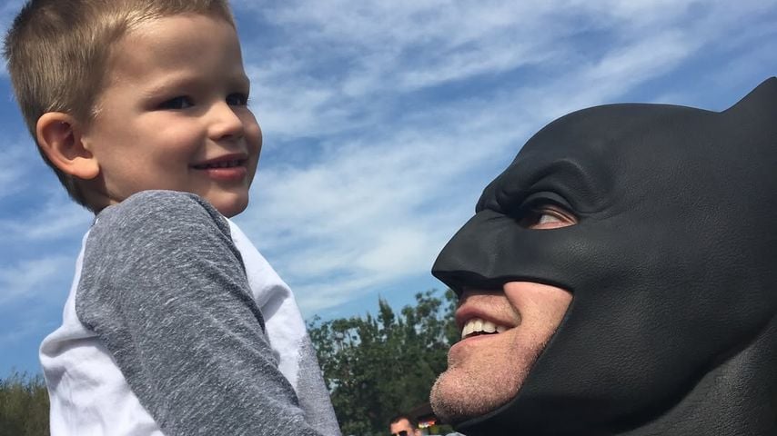 Ben Affleck mit seinem Sohn Samuel