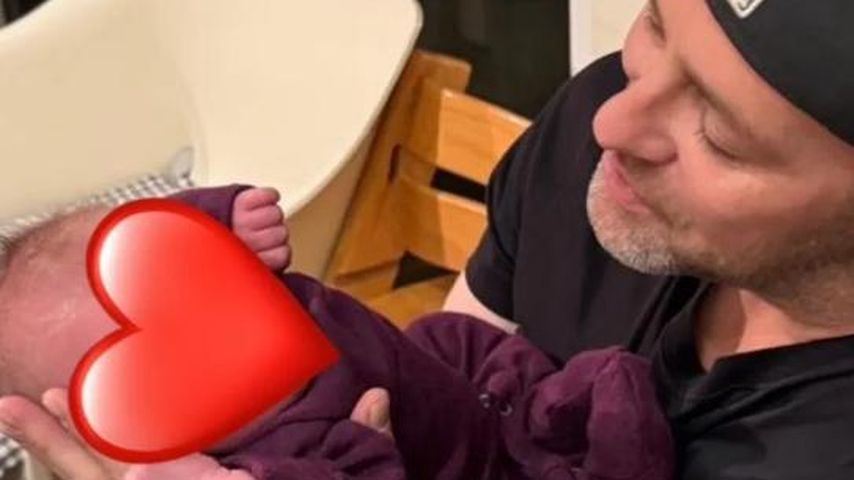 Ben Blümel mit seinem dritten Baby, Dezember 2024