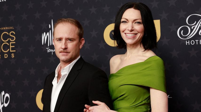 Ben Foster und Laura Prepon im Januar 2023