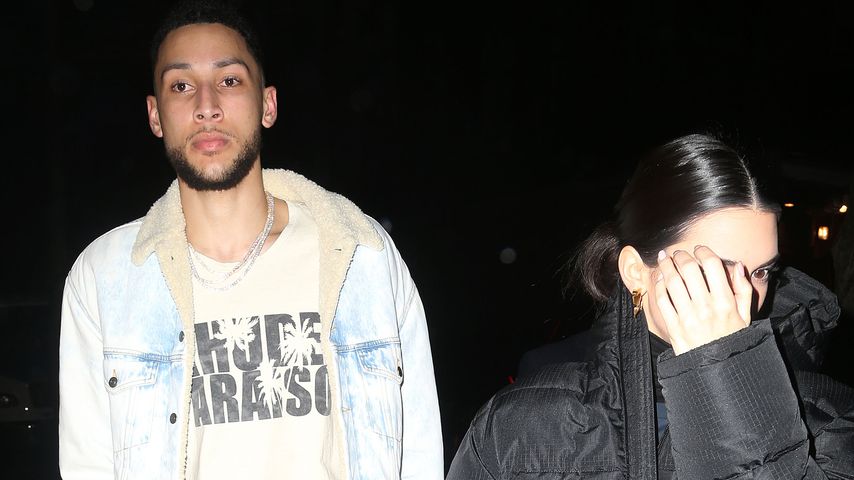 Ziemlich happy: Hier feuert Kendall Jenner ihren Liebsten an