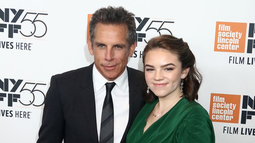 Ben Stiller und seine Tochter Ella, Oktober 2017
