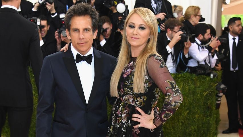 Ben Stiller und Christine Taylor im Jahr 2016