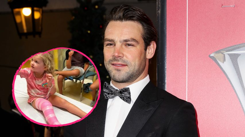 Ben Fodens Tochter Farrah (3) hat sich den Knöchel gebrochen
