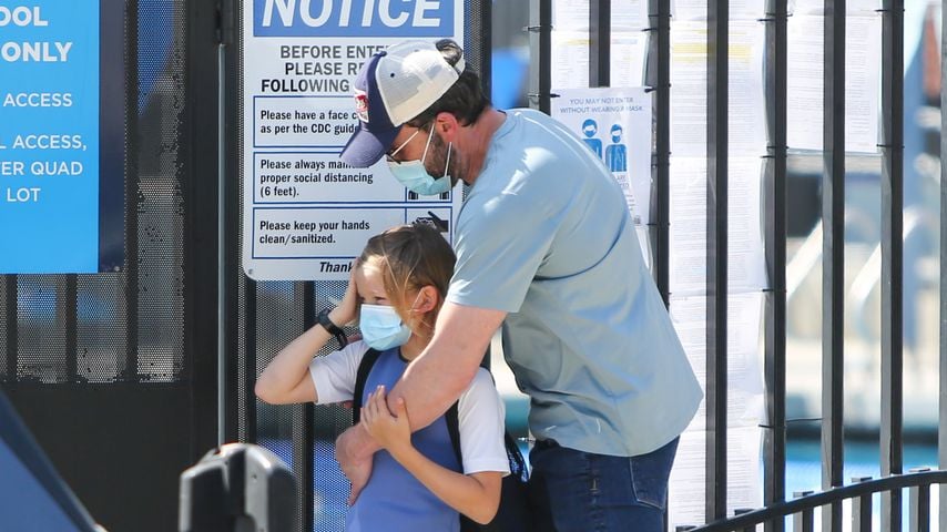 Ben und Samuel Affleck in Los Angeles im Mai 2021