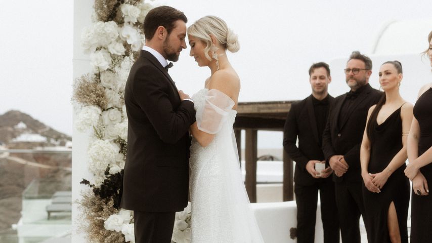 Ben und Sissi Melzer bei ihrer Hochzeit 2023