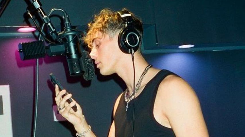 Bene Schulz im Tonstudio