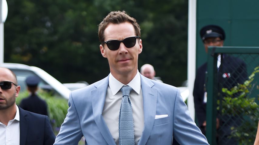 Benedict Cumberbatch beim Wimbledon-Finale 2019