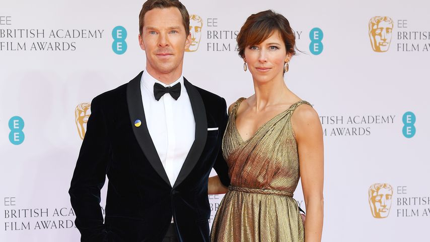 Benedict Cumberbatch und Sophie Hunter bei den BAFTAs 2022