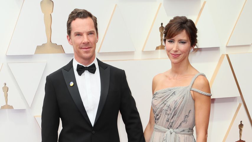 Benedict Cumberbatch und Sophie Hunter bei der Oscar-Verleihung 2022