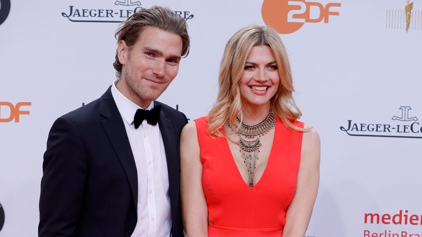 Benjamin Baarz und Nina Bott im April 2017