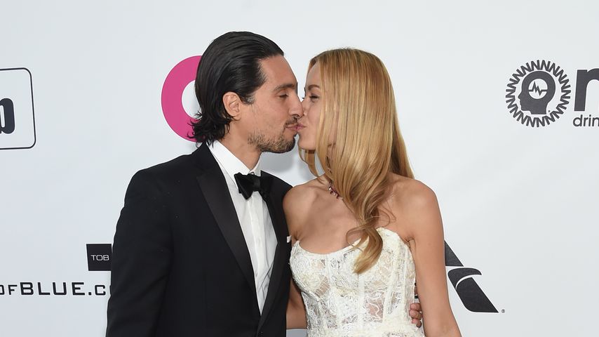 Benjamin Larretche und Petra Nemcova im Februar 2019