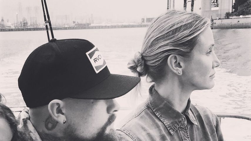 Benjamin Madden und Cameron Diaz, August 2019