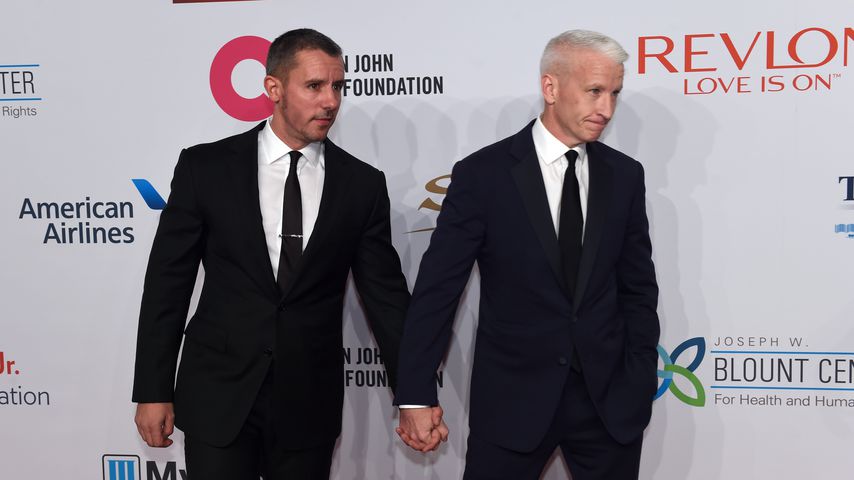 Benjamin Maisani und Anderson Cooper, 2015