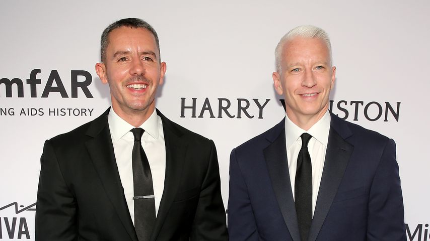 Benjamin Maisani und Anderson Cooper, 2015