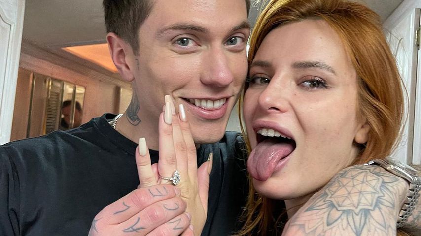 Benjamin Mascolo und Bella Thorne, März 2021