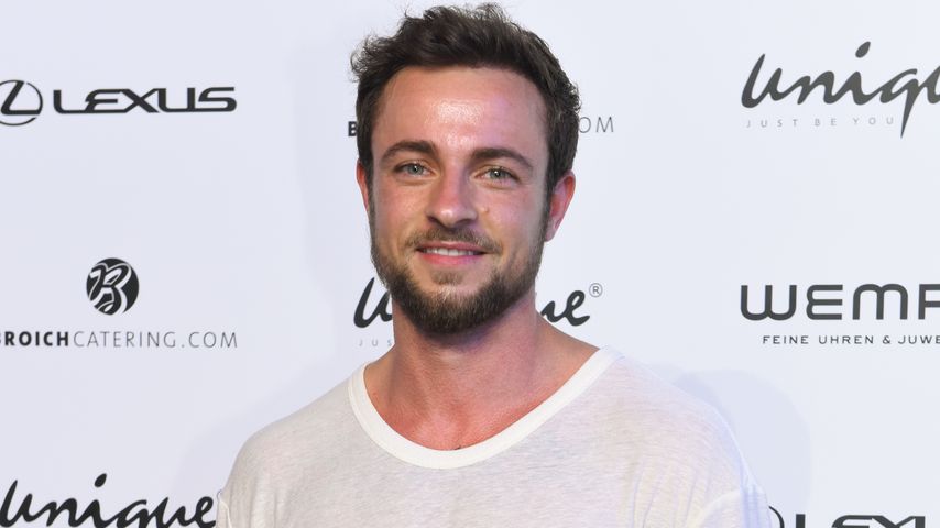 Benjamin Melzer bei der Unique Modenschau auf der Platform Fashion in Düsseldorf