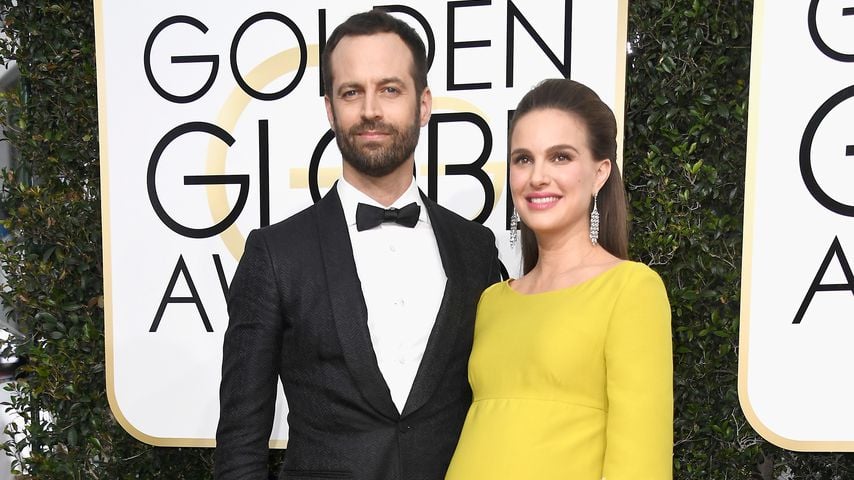 Benjamin Millepied und Natalie Portman bei den Golden Globes 2017