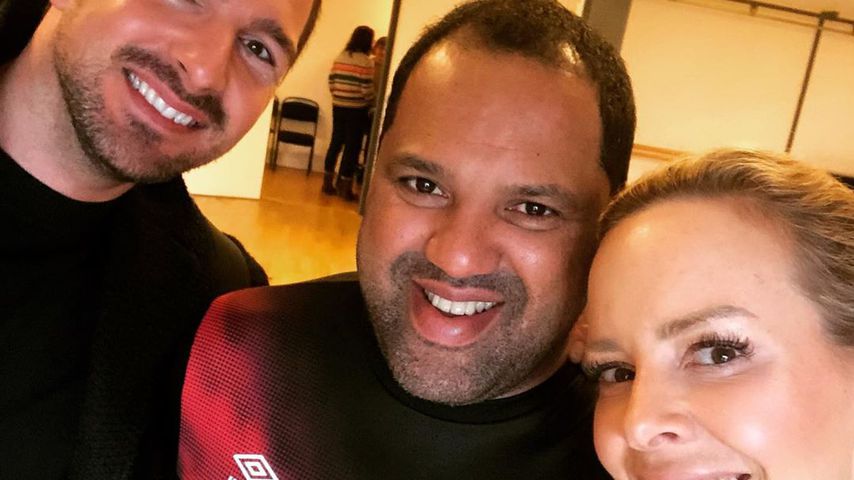 Ben Piwko besucht Ailton und Isabel bei "Let's Dance"-Probe