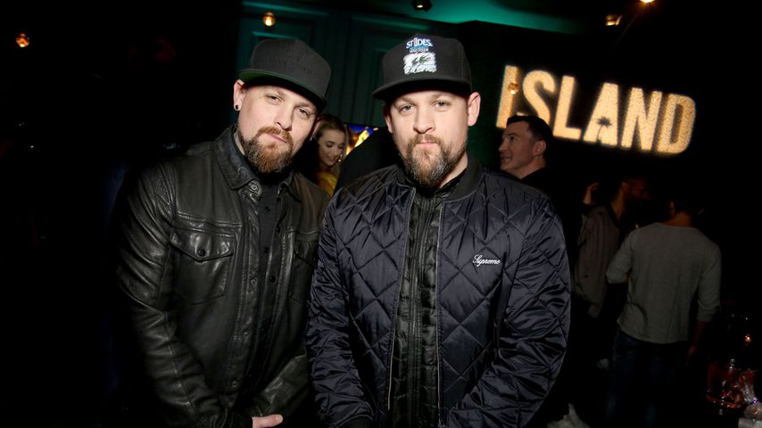 Benji Madden und Joel Madden bei der Pre-Grammy-Party in LA im Februar 2017